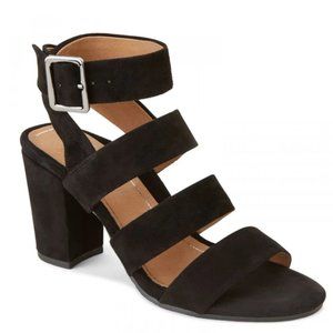 Vionic Perk Blaire Strappy Sandal Black Snake